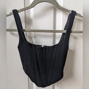 Princess Polly Black Corset